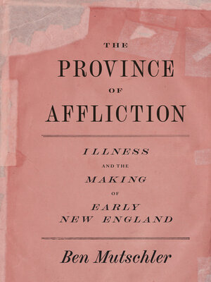 cover image of The Province of Affliction